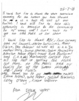 Dylan Voller, now 18, picture, subjected to horrific abuse, has written a letter thanking the public for its support. It's been widely published, including in the German magazine, stern