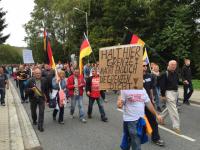 Demonstration am 4.Oktober 2015 in Sebnitz
