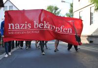 Demonstration in Geilshausen