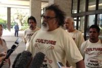 Adrian Burragubba has slammed the Queensland government for approving mining leases.