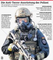 "Die Anti-Terror-Ausrüstung der Polizei"