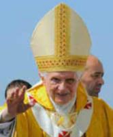 In Freiburg nicht unumstritten: Papst Benedikt XVI