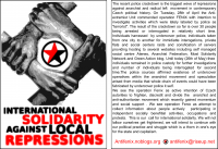 A5 Flyer Solidaritätsdemonstration für die eingesperrten Anarchist*innen