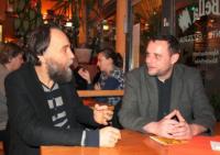 Manuel Ochsenreiter mit Alexandr Dugin.