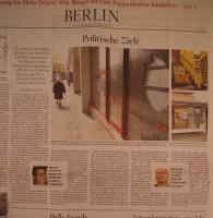 Tagesspiegel Artikel "Politische Ziele" am 07.04.2015