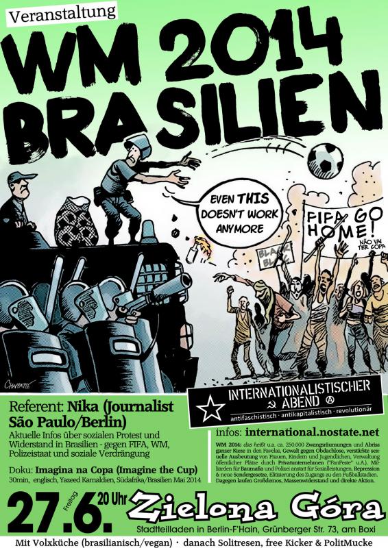 Widerstand gegen WM-Poster