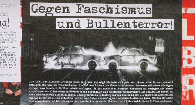 Gegen Faschismus und Bullenterror