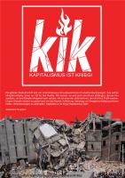 Plakat: kik - Kapitalismus ist Krieg