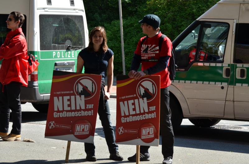 NPD-Demo in Bremen - 14