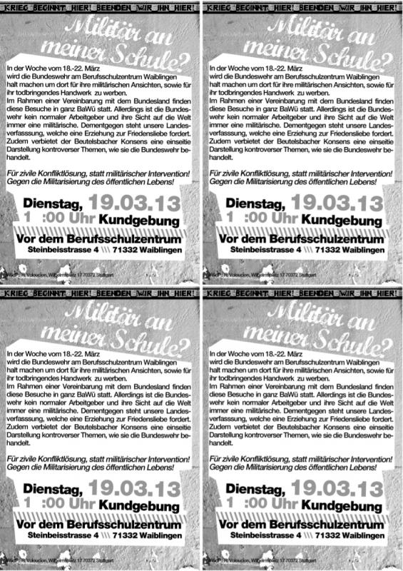 Waiblingen Druck Hinten