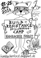 Build Resistance -  Skillsharing Camp - Hambacher Forst
