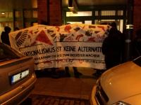 Antifaschistische Wahlkampf-Ansage an Kieler AfD