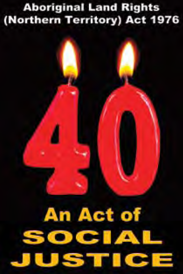 40 years of land rights act
