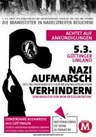 Plakat: Aufmarsch verhindern (redical(m))