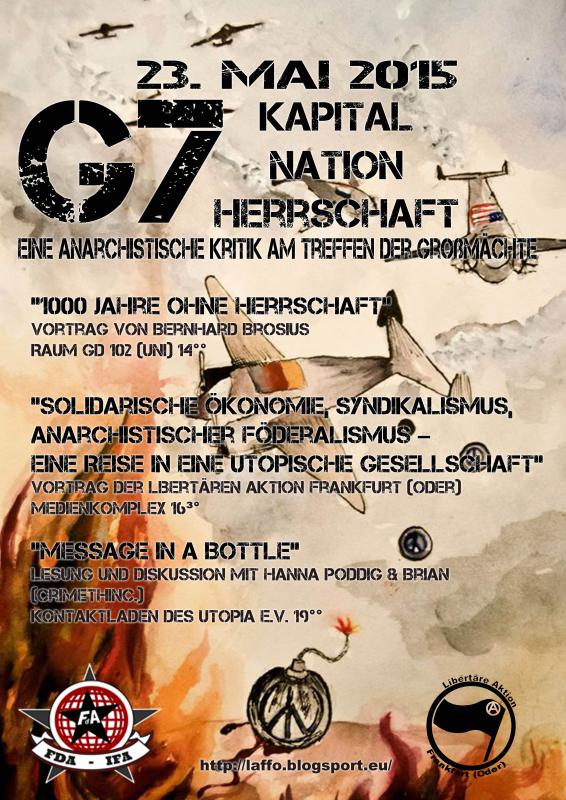 [FFO]G7: Herrschaft, Kapital, Nation - Eine anarchistische Kritik am Treffen der Großmächte