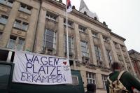 Kiel: Demo für Wagenplatz 4