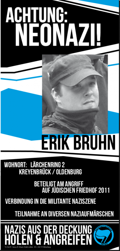 Erik Bruhn outing Flyer