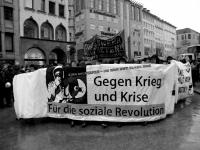 Gegen Krieg und Kapitalismus in München 