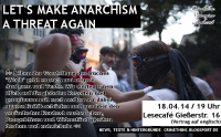 Let's Make Anarchism A Threat Again