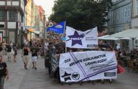 Feministische und antifaschistische Demonstration im Sommer 2015