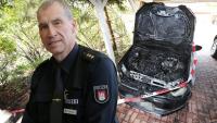  In der Nacht wurden die Autos des Hamburger Top-Polizisten Enno Treumann in Brand gesetzt