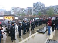 Erfolgreicher Protest gegen das Konzert der Bundeswehr Big Band 4