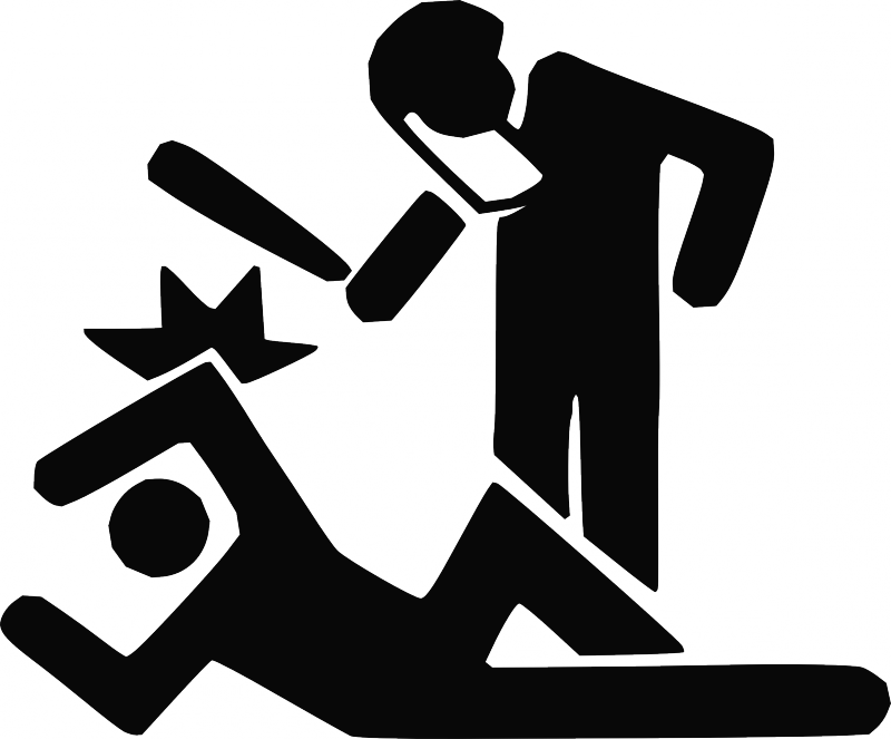 Piktogramm Polizeibrutalität
