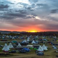 Standing Rock protest Camp - NoDAPL!
