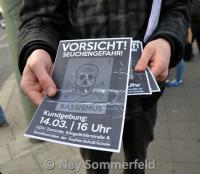 Flyer Kundgebung gegen CDU Rassismus