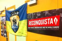 "Reconquista Europe" auf der 2. national-revoutionären Konferenz in Paris (14.11.2015)