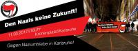 [KA] Demonstration gegen Naziumtriebe in Karlsruhe – Den Nazis keine Zukunft!