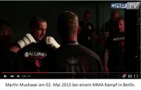 2. Mai 2015 bei einem MMA-Kampf in Berlin