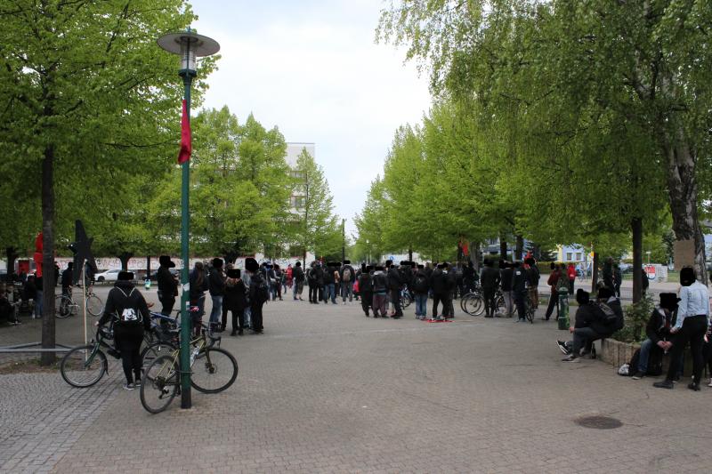 10 Jahre revolutionäre 1. Mai Demonstration in Magdeburg