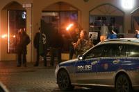 Villingen-Schwenningen: Rechtsradikale demonstrieren auf Marktplatz (11)