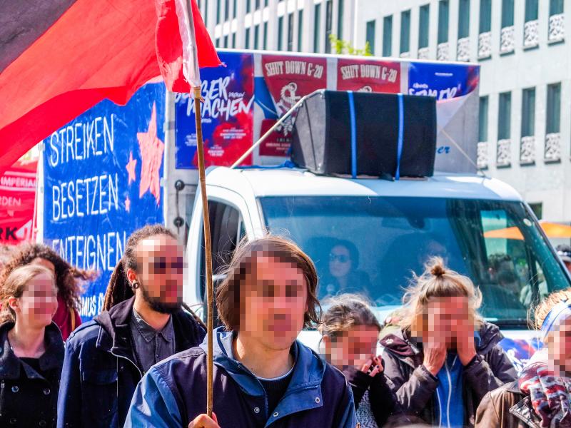 Klassenkämpferischer Block auf DGB-Demo [3]