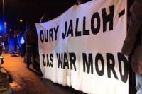 250 Menschen auf Oury-Jalloh Demo in Köln - 7