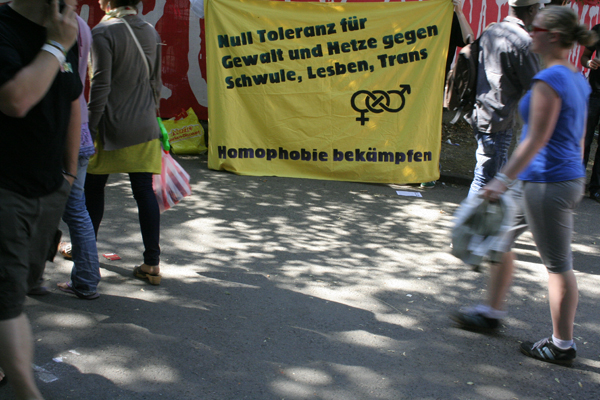 Homophobie bekämpfen