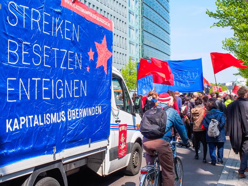 Klassenkämpferischer Block auf DGB-Demo [5]