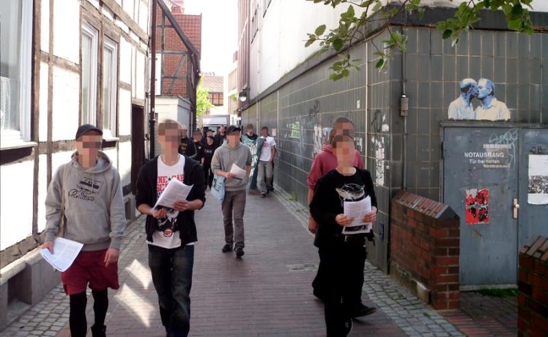 Antifa Spaziergang Uelzen 2