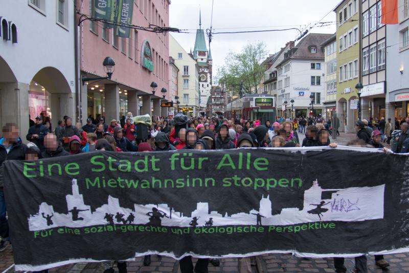 Demo auf der Kajo