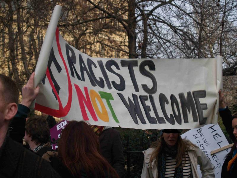 Racists not welcome