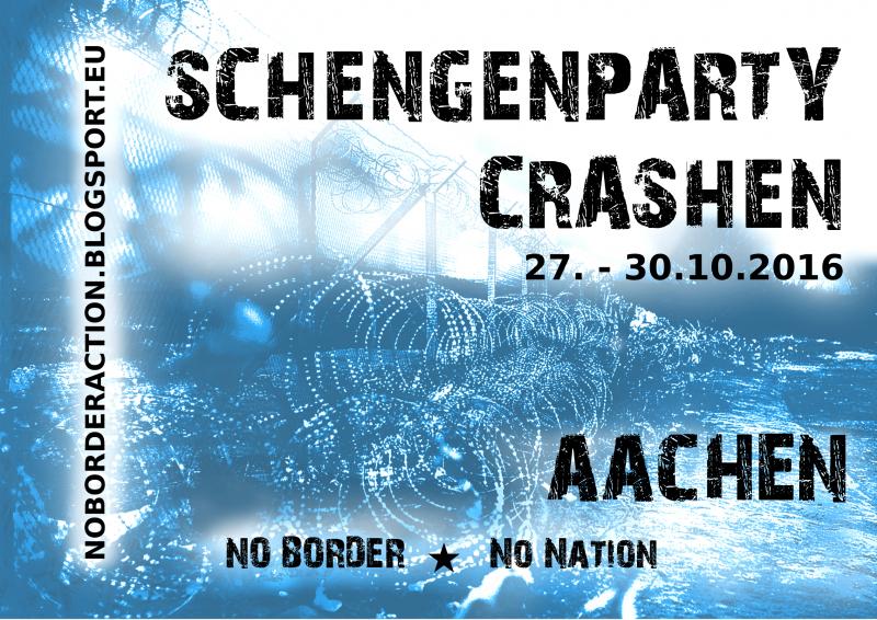Schengenparty Crashen! 27. - 30.10.2016 Aachen!