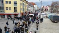 Stadtteilspaziergang nach rechtem Übergriff in der Neustadt