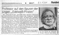 "Professor auf den Spuren der jungen "Edelweiss-Piraten"", Westfälische Rundschau 08.02.1980