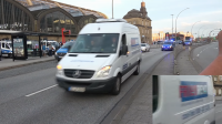 Mietwagen unterwegs mit Wiesbadener Polizei