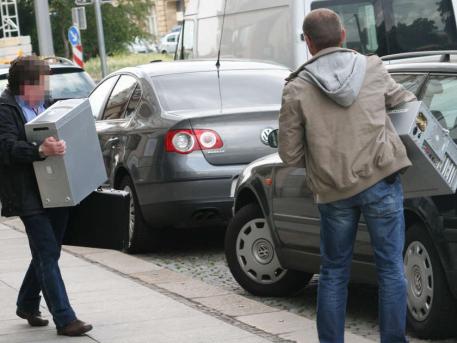 Razzia in Dresden