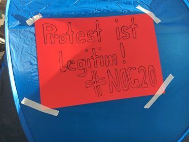 [MUC] Protest gegen Campverbote in Hamburg 1