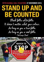 Stand up and be counted