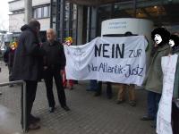 Proaktive Anti-Repressionsaktion in Baden-Baden - Bilder