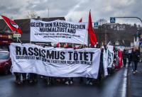 Demo gegen rechte Gewalt in Dautphetal